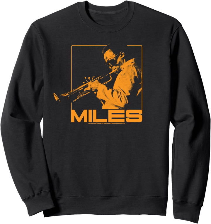 Miles Davis Plays in Shades Sweatshirt