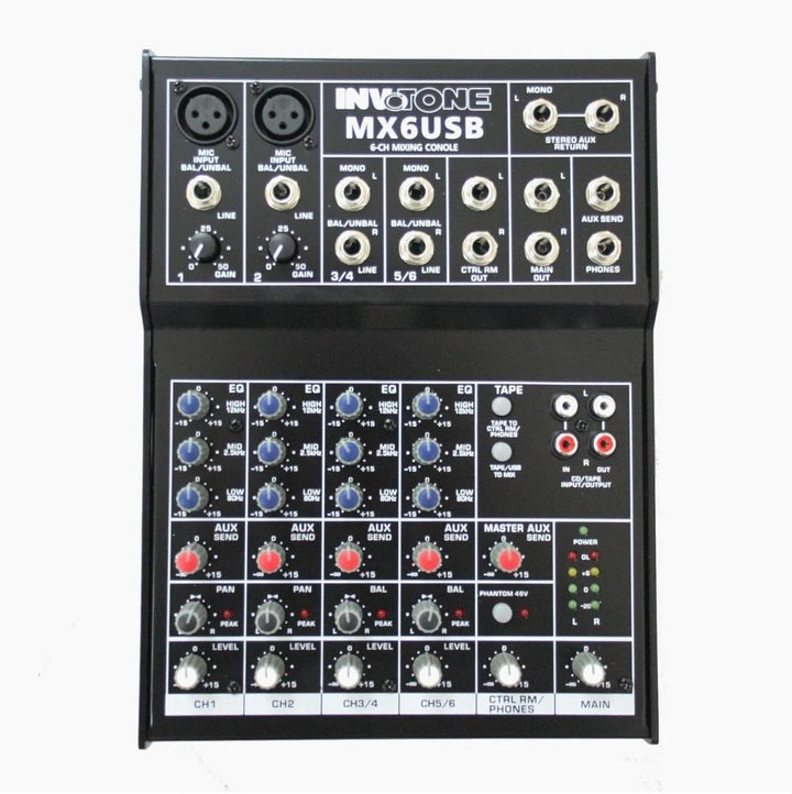 INVOTONE MX6USB Mixer