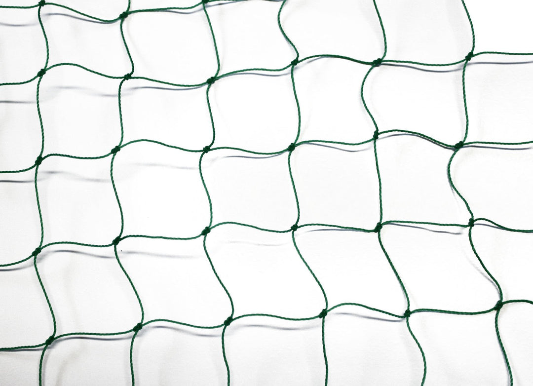 Ballfangnetz - Ballnetz - Netz - grün - Masche 5 cm - Stärke: 1,2 mm - Grösse: 3,00 m x 3 m x 15 m G
