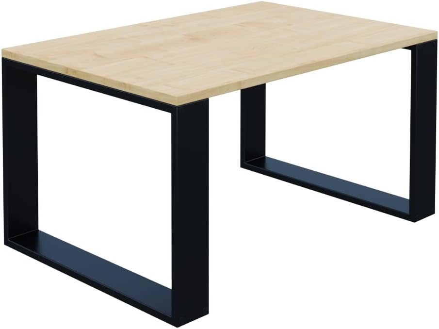 AKKE Couchtisch Wohnzimmertisch Beistelltisch Tisch Für Wohnzimmer Ahorn 60 x 60 x 45 L:60cm x B:60c