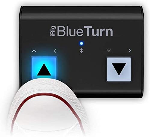 IK Multimedia iRig BlueTurn, Schwarz/Weiss Single, Single