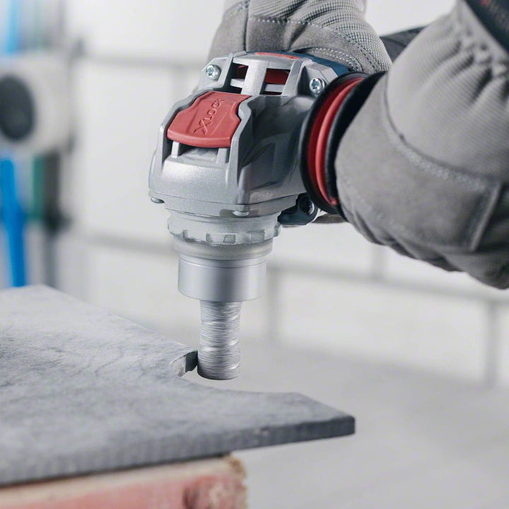 Bosch 1x PRO Multi Material Diamanttrockenbohrkronen für X-Lock und kleine Winkelschleifer (für Flie