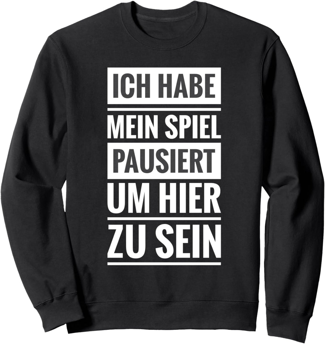 Zocker Gamer Spruch Teenager Junge Geburtstag Geschenk Sweatshirt