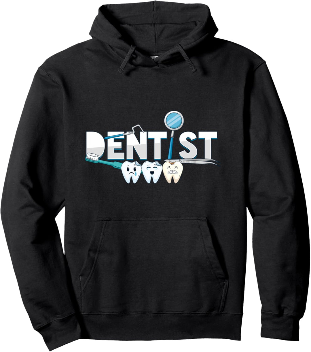 Dentist Arzt Zahnarzthelferin Zahnärztin Zahn Dental Pullover Hoodie