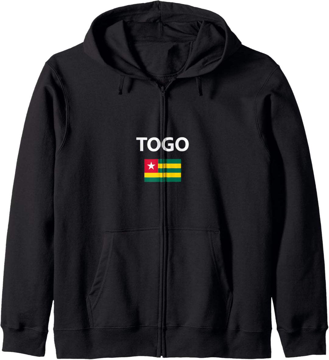 Togo Flagge Land Flag Country Kapuzenjacke