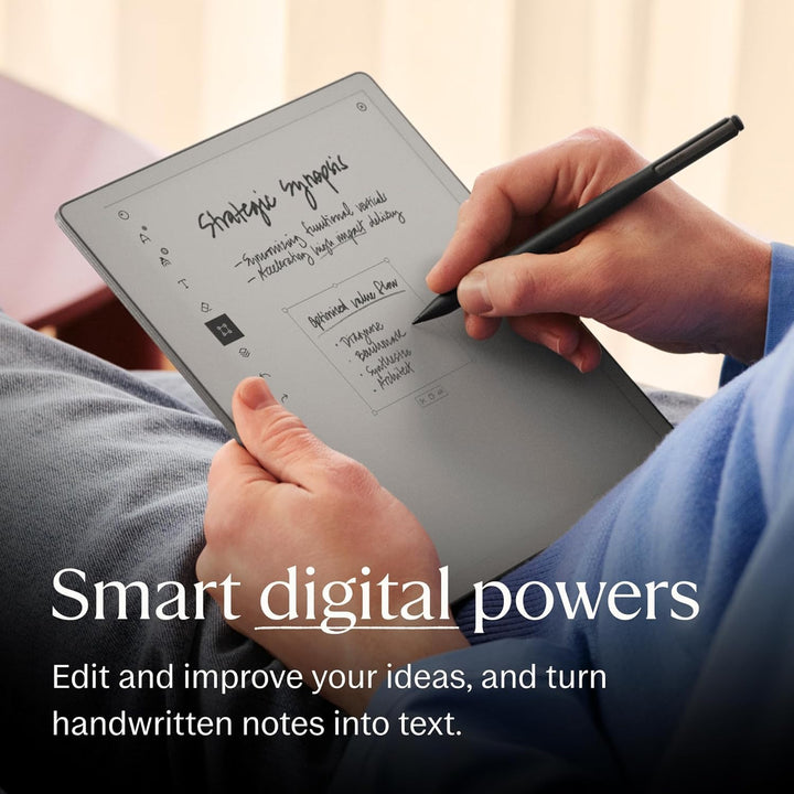 reMarkable Paper Pure Bundle – Paper Tablet mit 10,3-Zoll-Schwarz-Weiss-Display – Digitales Notizbuc