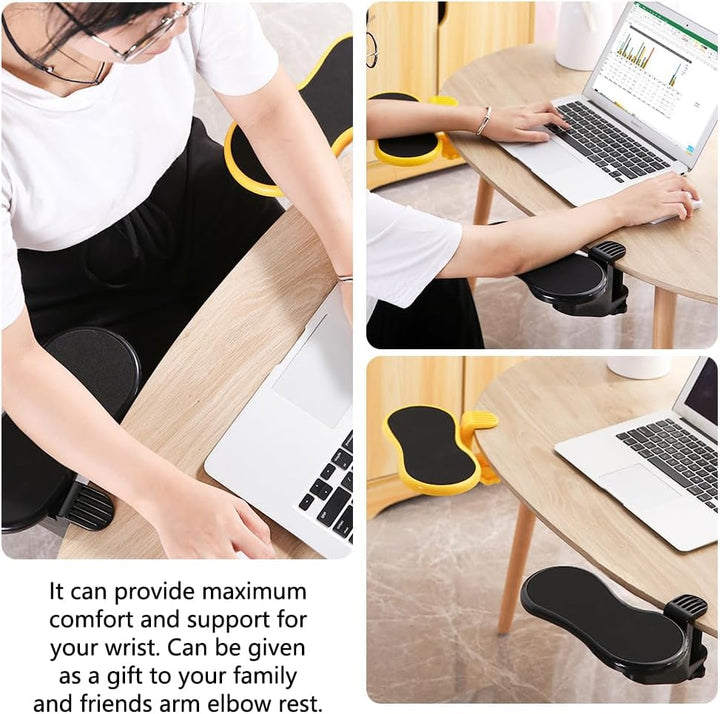 Ergonomische Armlehne Stütze Handgelenkauflage,Einstellbare Computer Schreibtisch Extender,Handballe