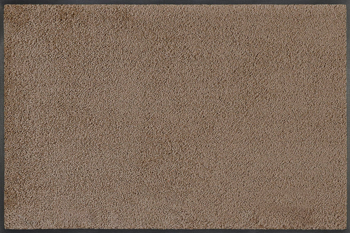 wash+dry Fussmatte, Taupe 50x75 cm, innen und aussen, waschbar, 50x75 cm