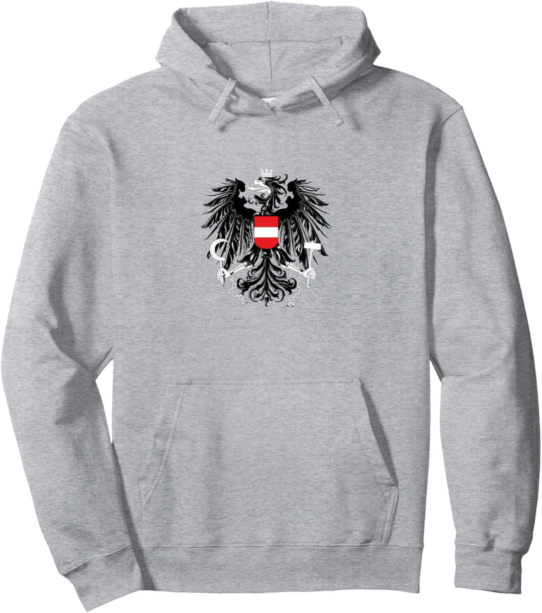 Österreich Adler Wappen Geschenk Ösi Wien Austria Pullover Hoodie