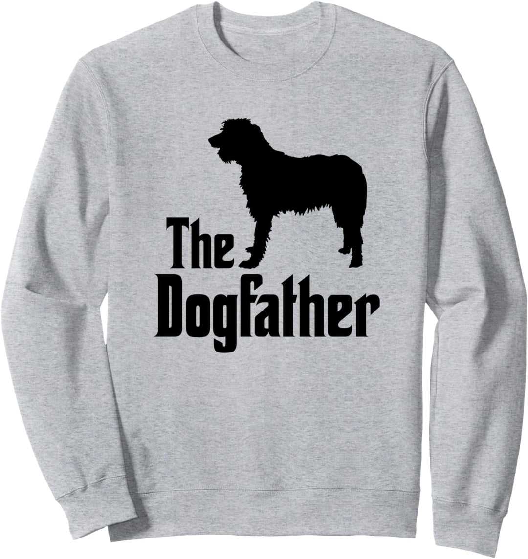 The Dogfather - Hund, Geschenk, lustiges Irisher Wolfshund Sweatshirt