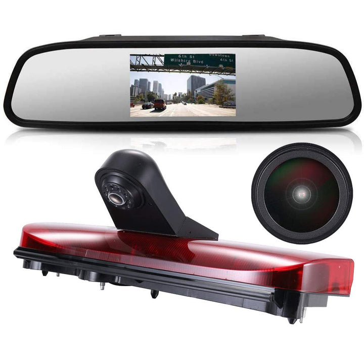 1280 x 720 Pixels 1000TV Lines Auto Top Mount Third 3. Brake Bremsleuchte Kamera Bremslicht Rückfahr