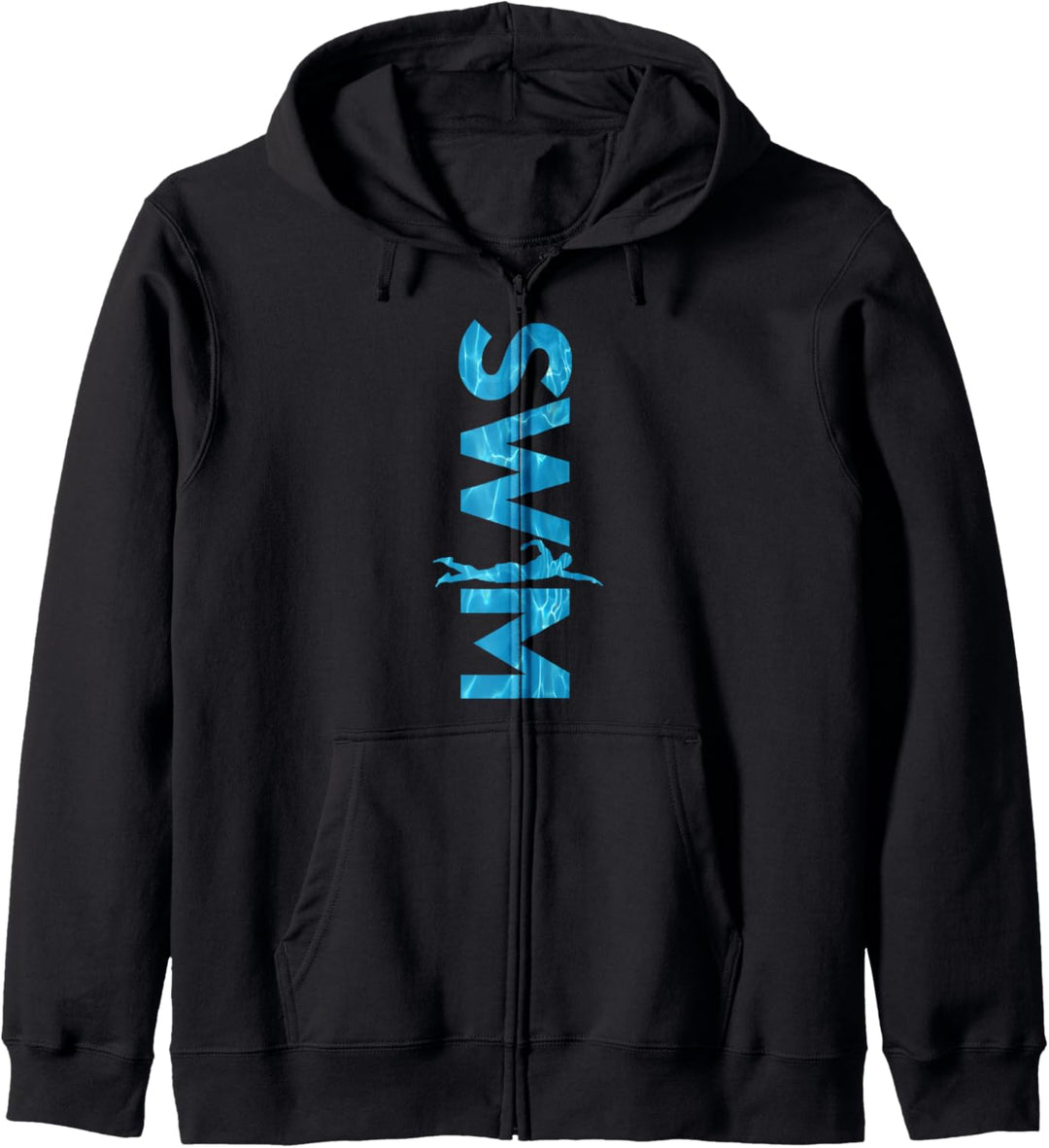SWIM Front Crawl Pool Wasser Schwimmen für Männer & Frauen Kapuzenjacke