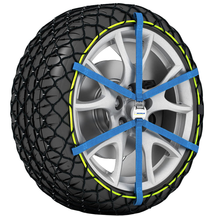 MICHELIN EASY GRIP EVOLUTION 4 Schneekette Auto Textilschneekette 2 Stück | Reifen Schneekette Ultra