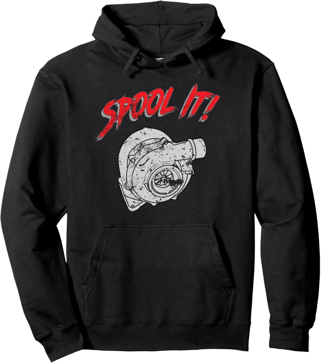 Spool It Diesel Turbo Design Diesel Power Roll Coal Pullover Hoodie