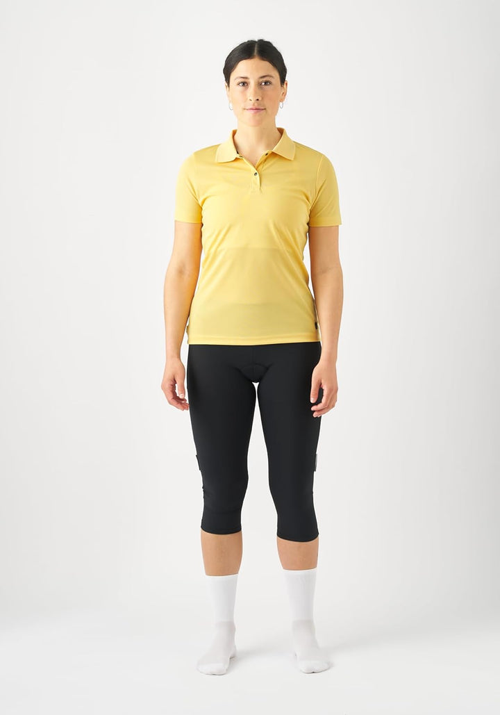 Gonso Damen Fahrradhose Lecce, 3/4 Radhose gepolstert, tight fit Radlerhose 38 Schwarz, 38 Schwarz