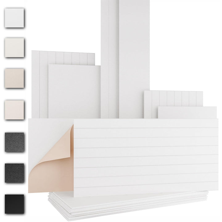AKUSTIKO Schallschutzplatten selbstklebend 4er Set 120x60cm - Akustikpaneele aus Filz Schalldämmung