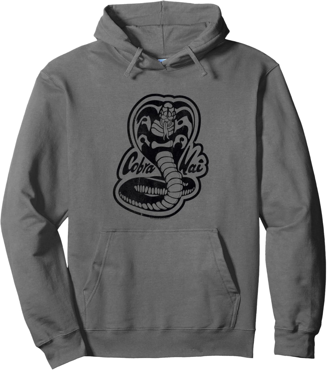 Cobra Kai Schwarze Kobra Pullover Hoodie