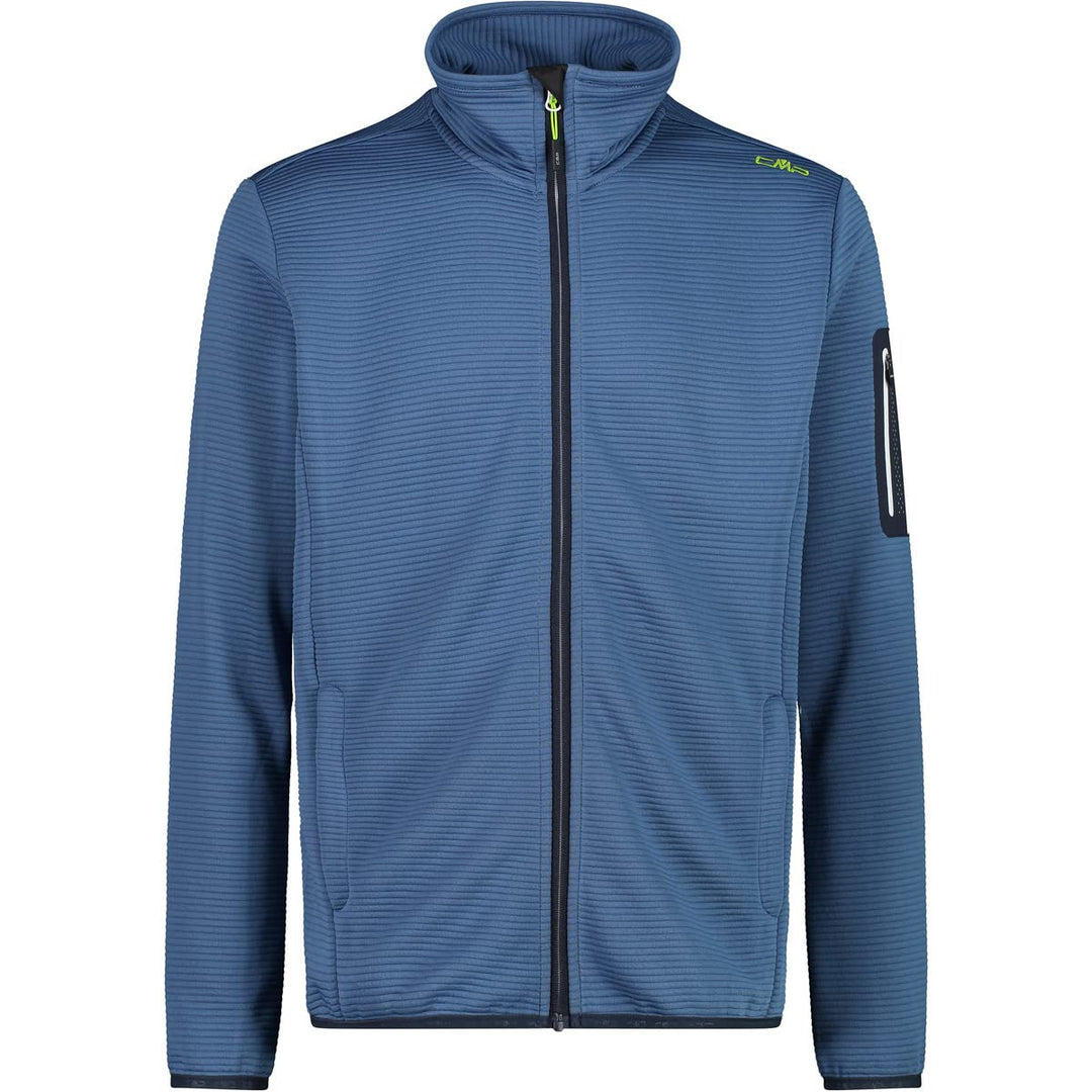 CMP Herren Jacke Fleecejacke Fleecepullover 56 Blau, 56 Blau