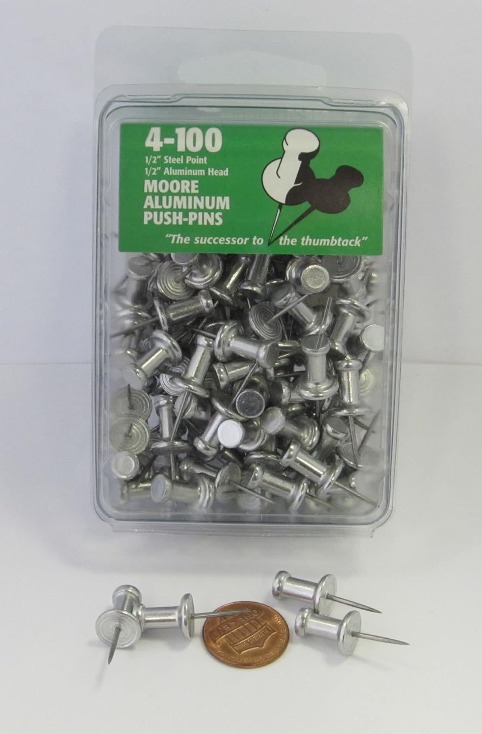 Moore Pinnadeln aus Aluminium, 4-100