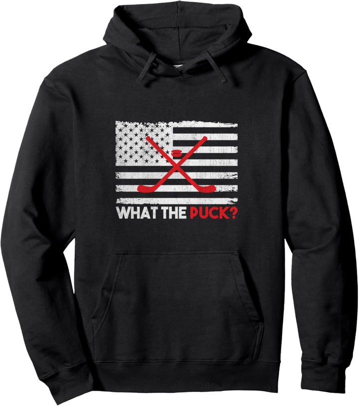 Eishockey Torwart Trikot Kanada Hockey Trikot Was der Puck Pullover Hoodie