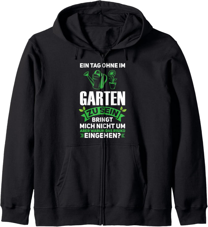 Gartenarbeit Gärtner Pflanzen Kapuzenjacke