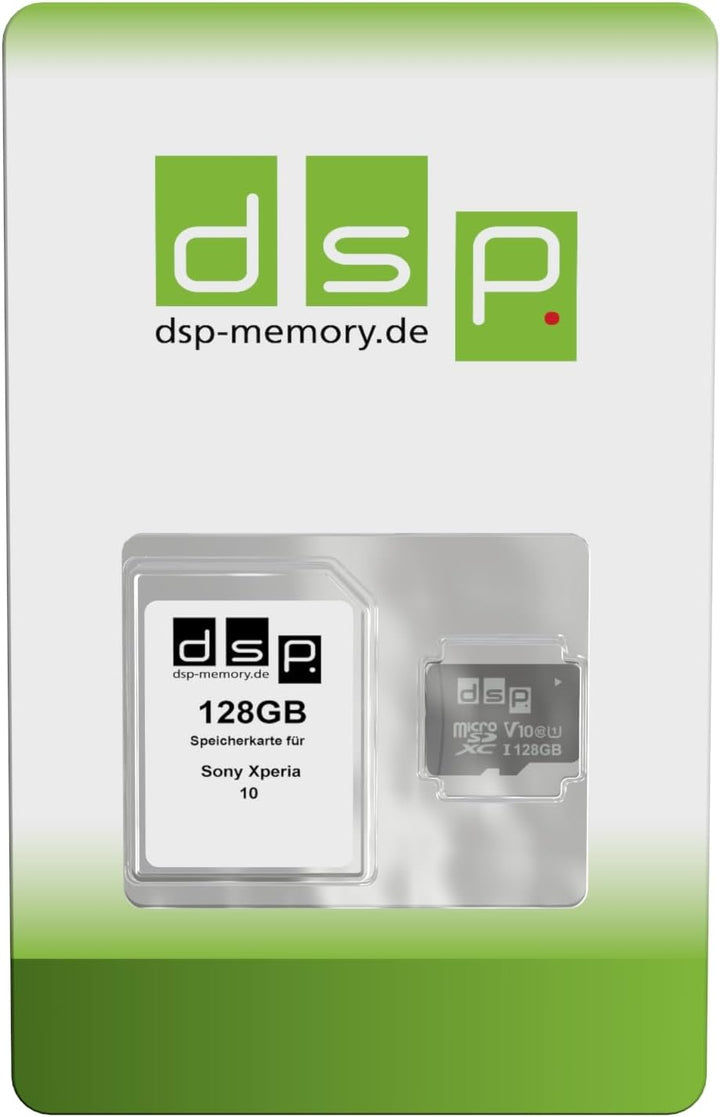 128GB microSDXC Speicherkarte (Class 10) für Sony Xperia 10 128GB Class 10, 128GB Class 10