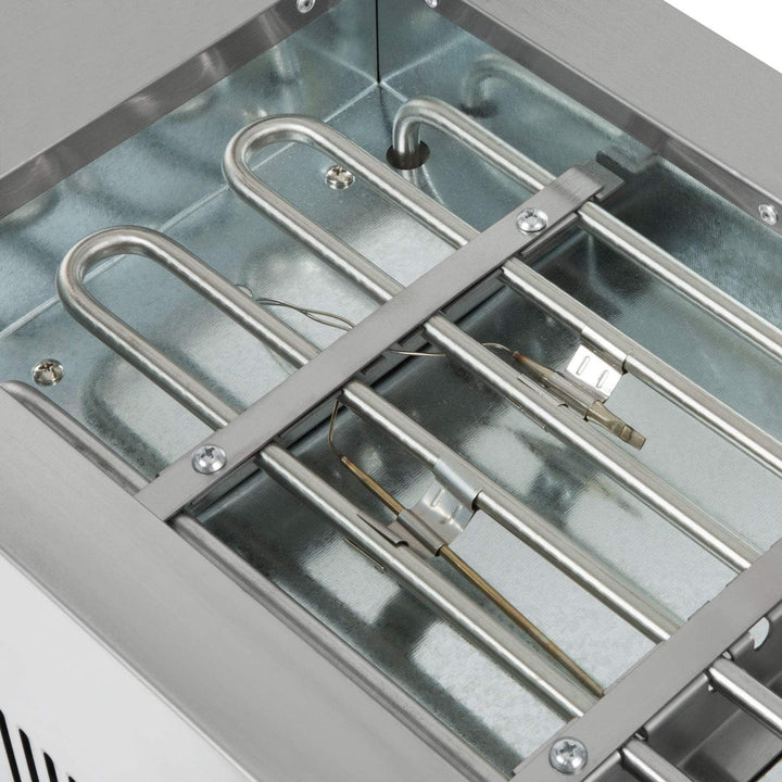 Takoyaki Maker, Takoyaki Maschine, Elektrisch 2000W, Grill mit Edelstahl Gehäuse, Temperatur Stufenl