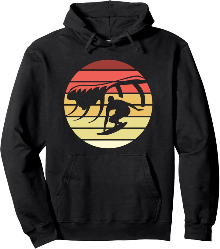Surfen Retro Style Vintage Pullover Hoodie