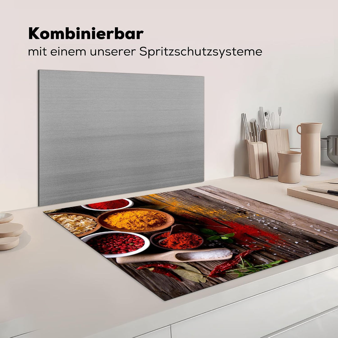 KitchenYeah© Herdabdeckplatte Einteilig Induktionsmatte Küche Abdeckung Ceranfeld Herd Abdeckplatte