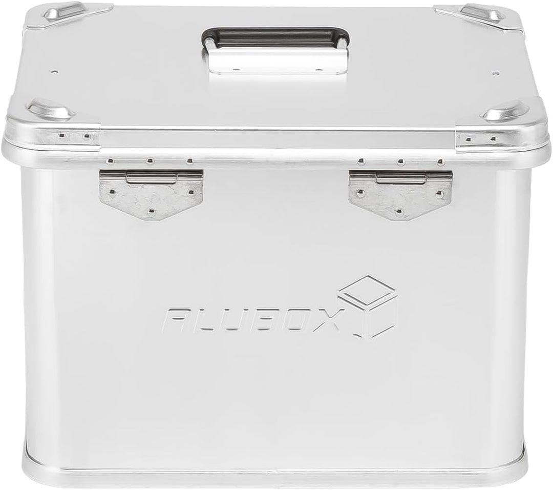 ALUBOX Motorrad Top-Case ABX-M35-35 Liter, Aluminium, 35 Liter