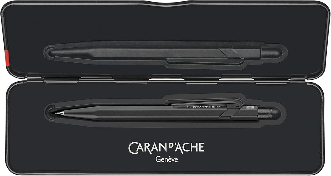 Caran d'Ache 844 Druckbleistift, 0,7 mm, Schwarz, 7630002349376, Einheitsgrösse, 1 Stück (1er Pack)
