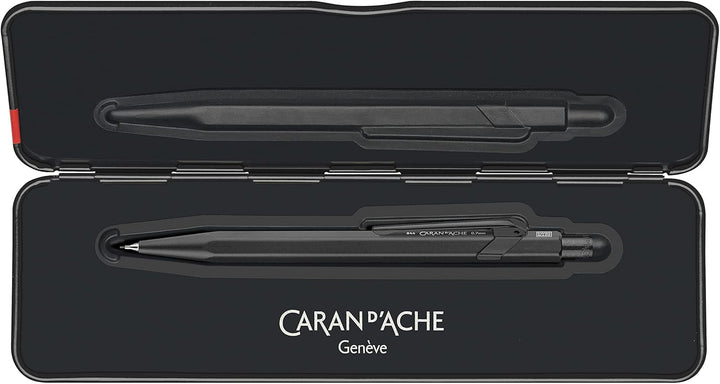 Caran d'Ache 844 Druckbleistift, 0,7 mm, Schwarz, 7630002349376, Einheitsgrösse, 1 Stück (1er Pack)