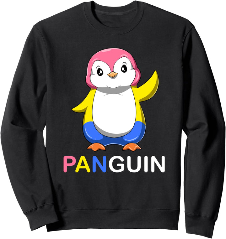 LGBTQ Stolz Pansexueller Pinguin Sweatshirt