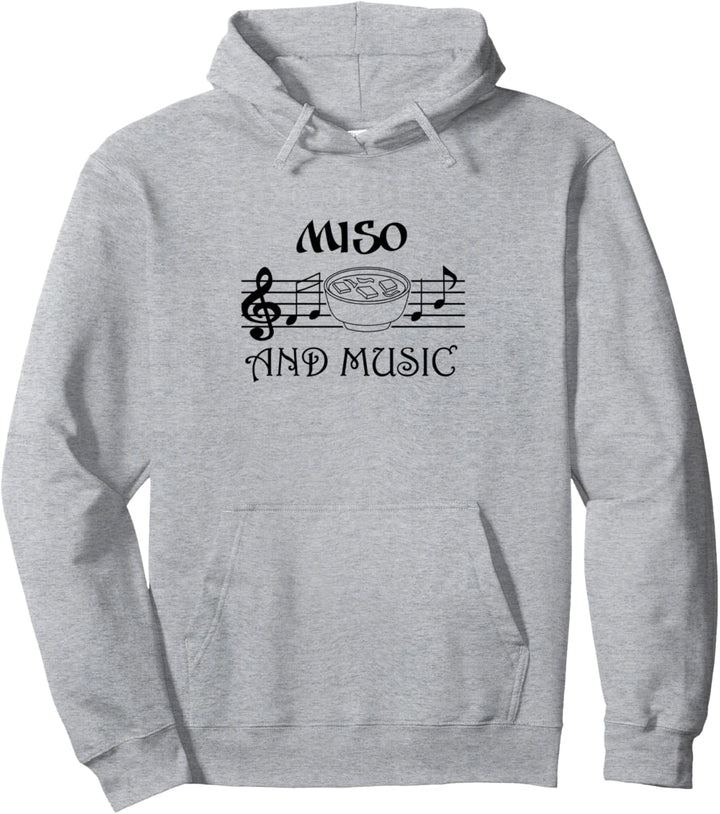 Musiknoten Miso-Suppe Musiker Ramen-Nudeln Pullover Hoodie