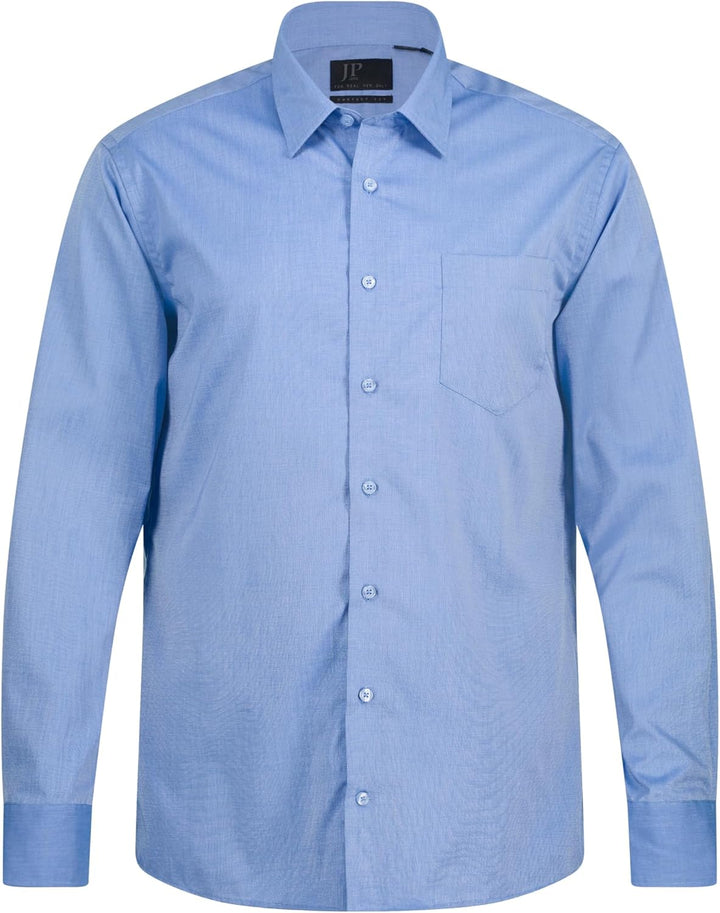 JP 1880 Herren Hemd, L Tall Hellblau
