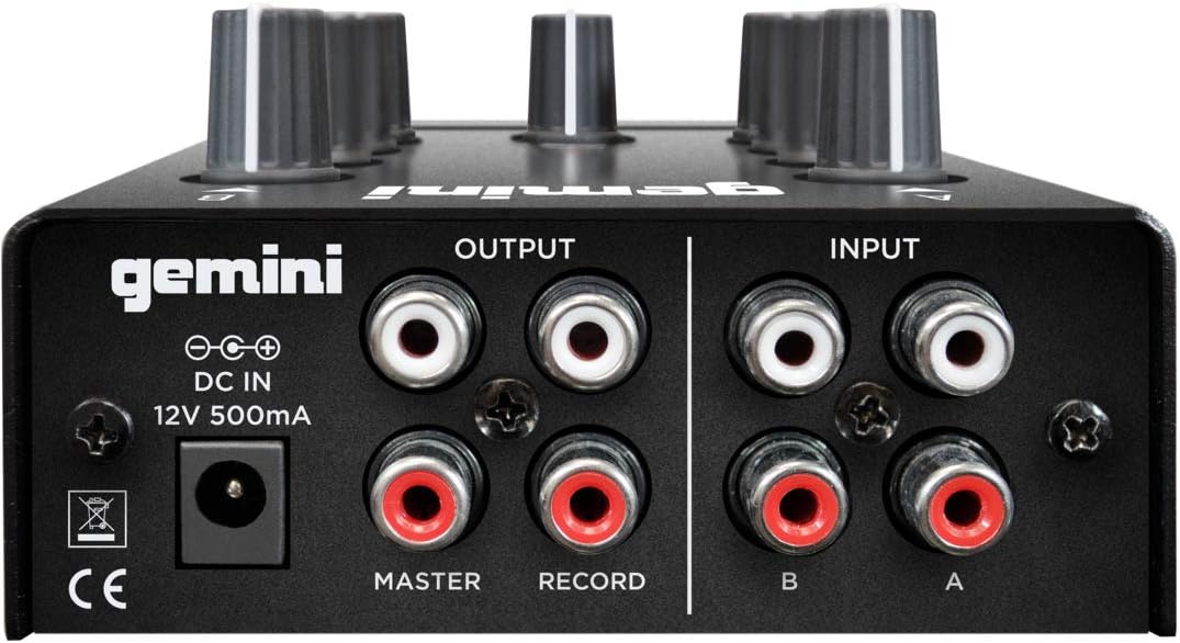 Gemini MM-1 - Mini 2 Kanal DJ Mixer