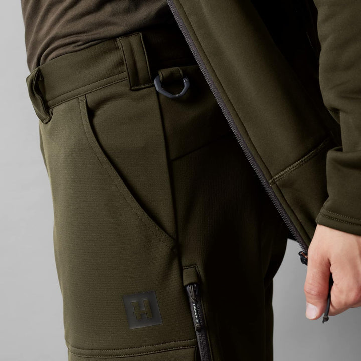 Härkila Deer Stalker Light Trousers Willow greenShadow Brown 40" (C56), 40" (C56)
