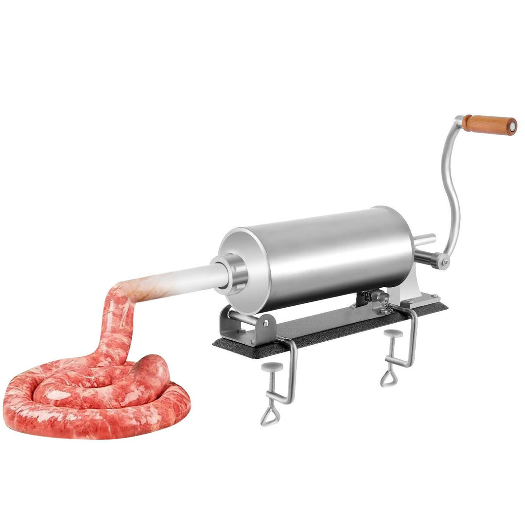 Wurstfüllmaschine, 3l Wurstfüller Manuell, Abfüllmaschine, Wurstbindemaschine Edelstahl, Manueller W