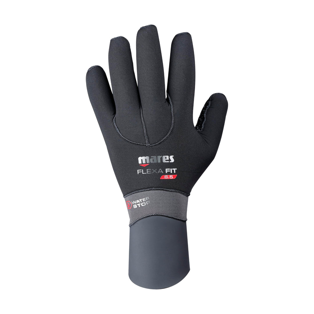 Mares Erwachsene Taucherhandschuhe Gloves FLEXA FIT 6.5 mm S Schwarz, S Schwarz