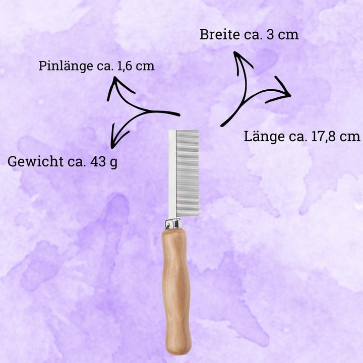 EHASO Floh-Griffkamm extra fein