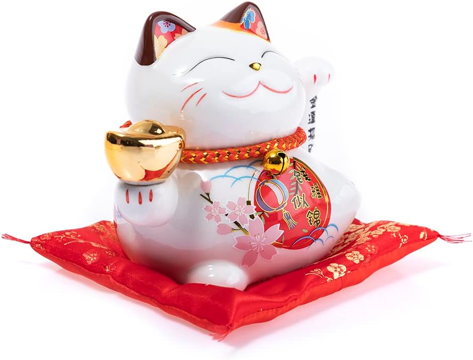 lachineuse Maneki Neko Richesse UND Fortune Traditioneller Glücksbringer