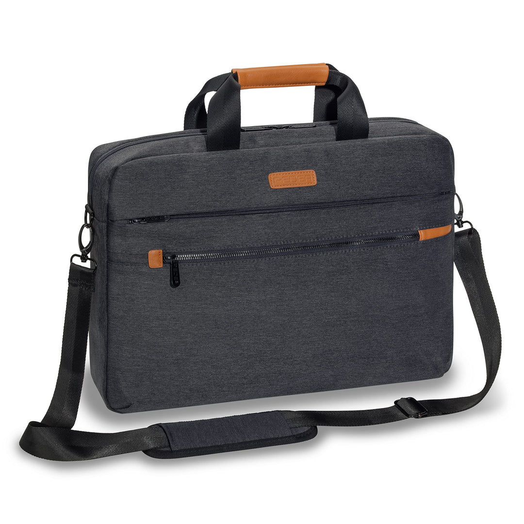 Pedea Laptoptasche Elegance Pro Notebook-Tasche 15,6 Zoll (39,6 cm) Umhängetasche mit Schultergurt u
