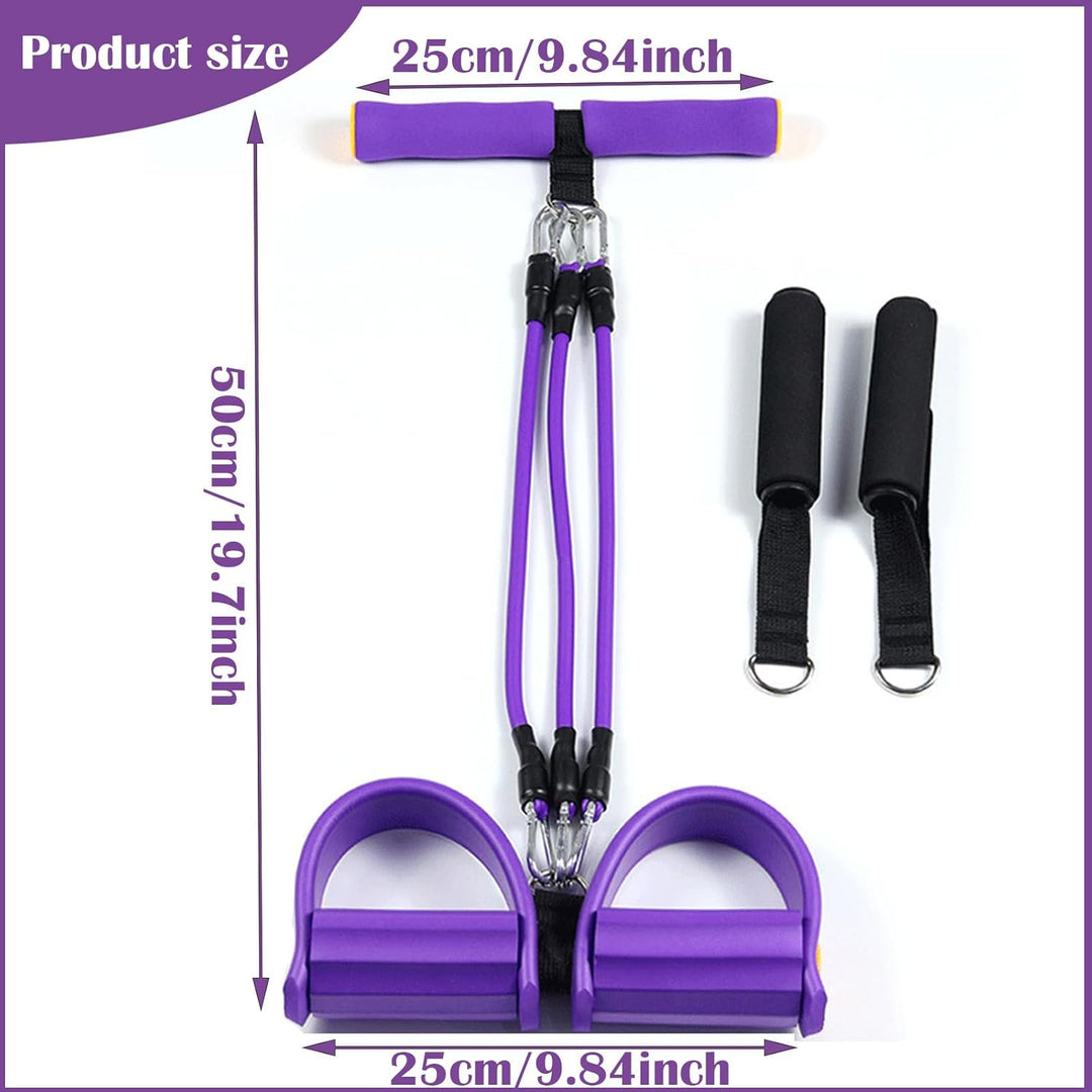 Sit-Up Trainingsgeräte, Pedalwiderstandsgerät, Elastische Zugseil Multifunktions Leg Exerciser, Expa