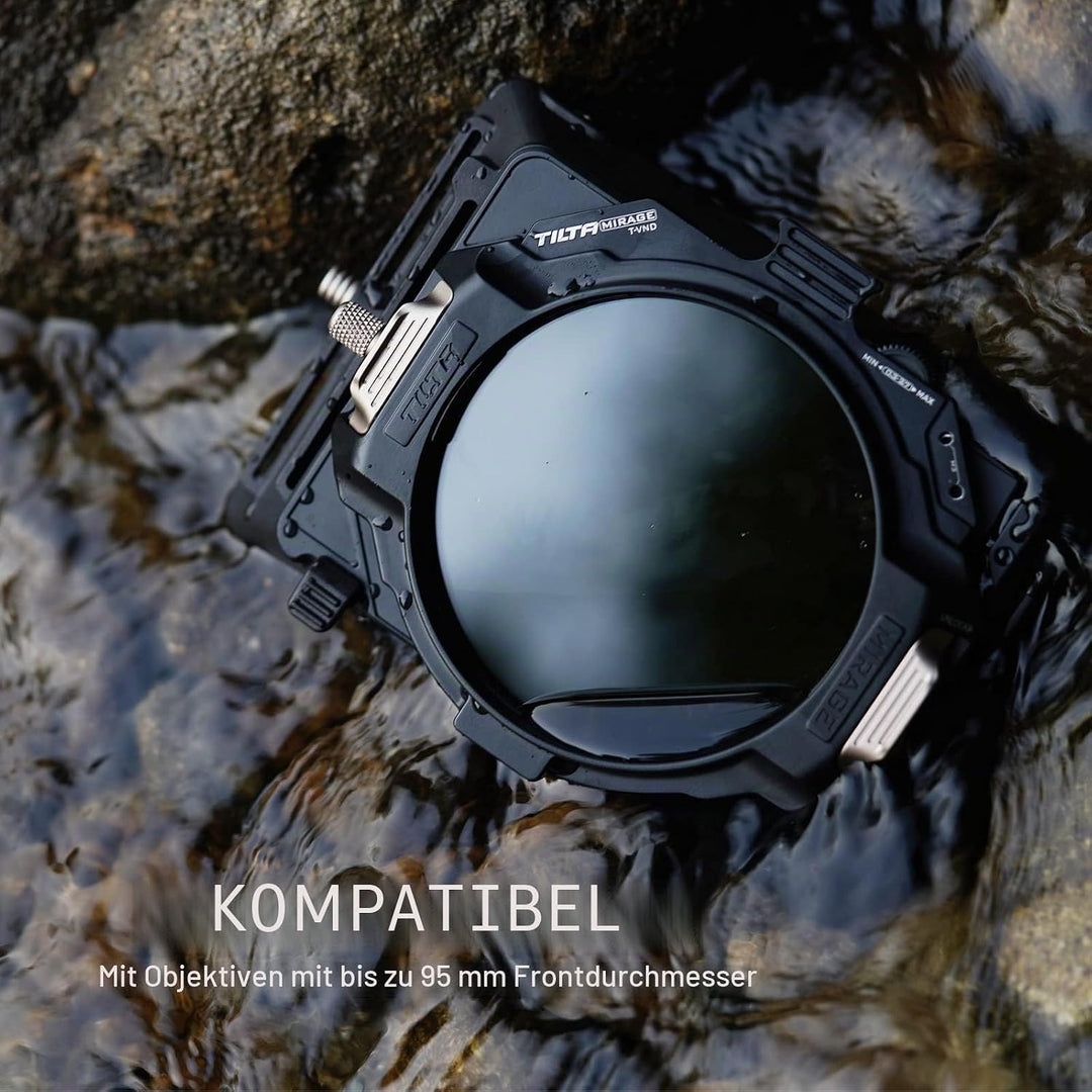 Tilta 95 mm Polarisationsfilter für Tilta Mirage Matte Box PL CPL Technologie, fest an 95 mm Objekti