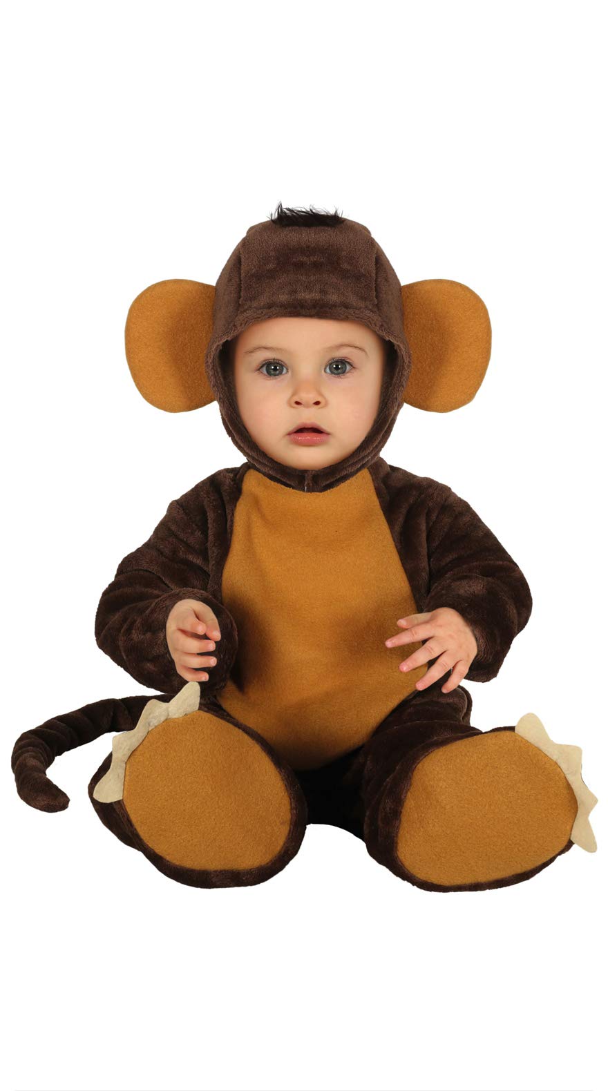 FIESTAS GUIRCA Costume da Scimmia Carina per Neonato T-6/12 MESI 12-18 Monate, 12-18 Monate
