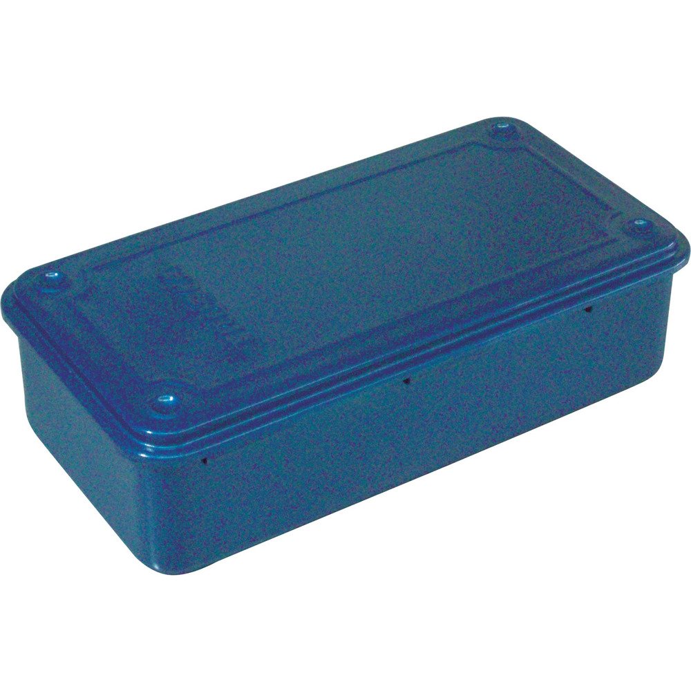 TRUSCO T-190 Kofferraum-Werkzeugkoffer, 203 x 109 x 56 mm, Blau Blau L, Blau L