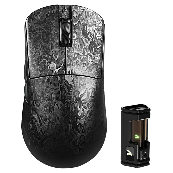 MAMBASNAKE x Attack Shark R11 Ultra Carbon Fiber Wireless Gaming Mouse, 8000Hz, 49g Superlight, 4200