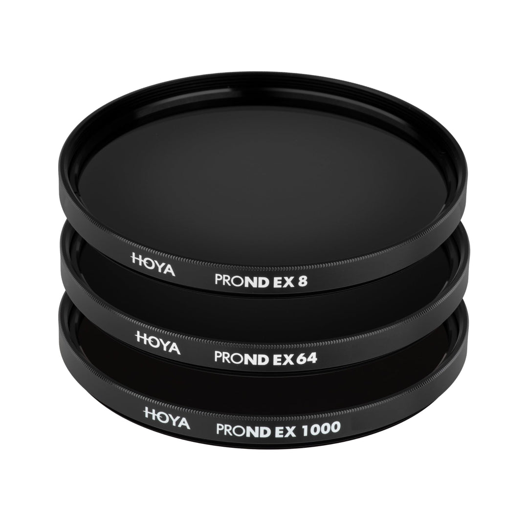 HOYA PRO ND-EX Filter kit Pro ND8/ND64/ND1000 ø77mm 77mm ND8, 64, 1000 Kit, 77mm ND8, 64, 1000 Kit
