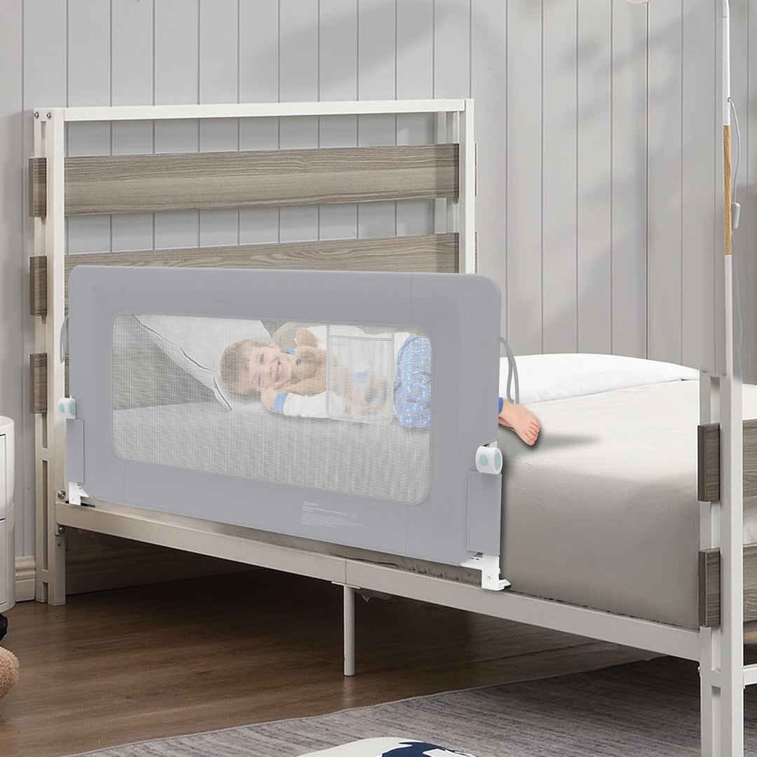 Froadp Bettgitter Rausfallschutz Bett Kinderbettgitter Rausfallschutz Klappbar Kinderbett Bettschutz