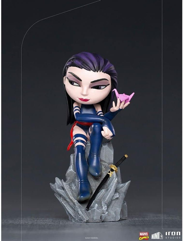 Iron Studios - Minico X-Men Psylocke Vinyl Statue 15 cm, 15 cm